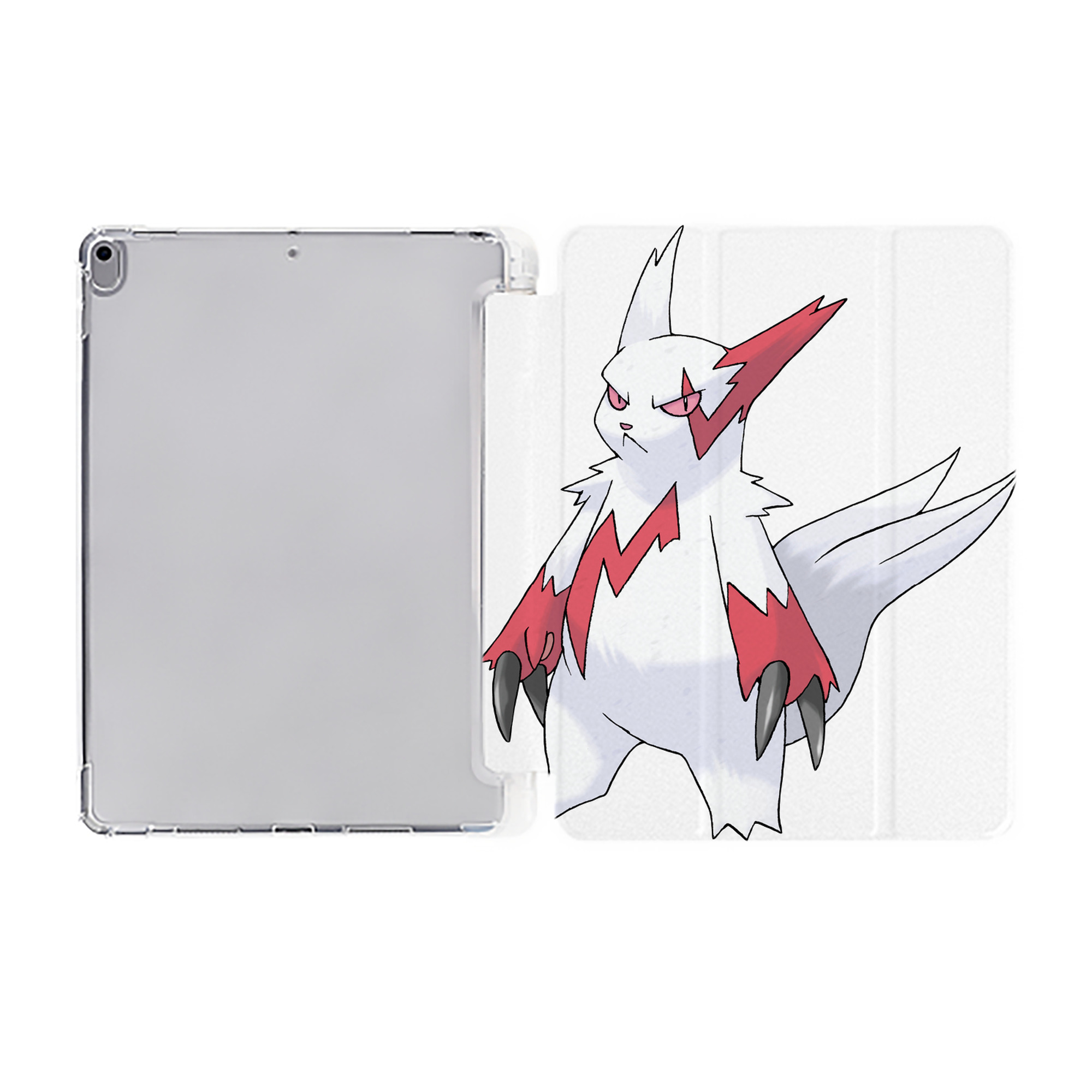 （画像用） ポケットモンスター Pokémon IPad ケース ペン収納付き 三つ折りスタンド PUレザー×シリコン 対応機種9.5/10.5/10.9インチ